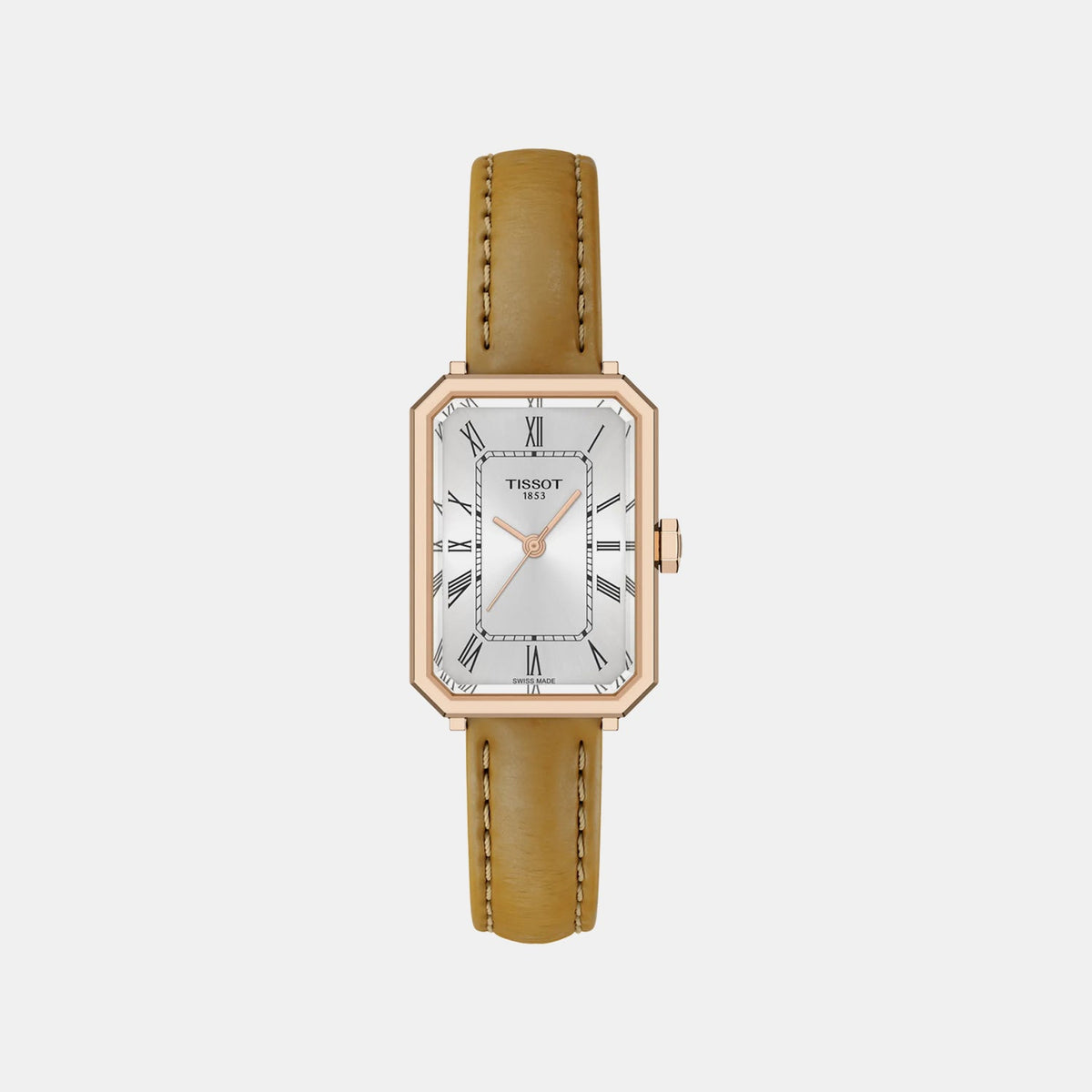 SRV Women Quartz Silver Dial Analog Leather Watch T1601103603300