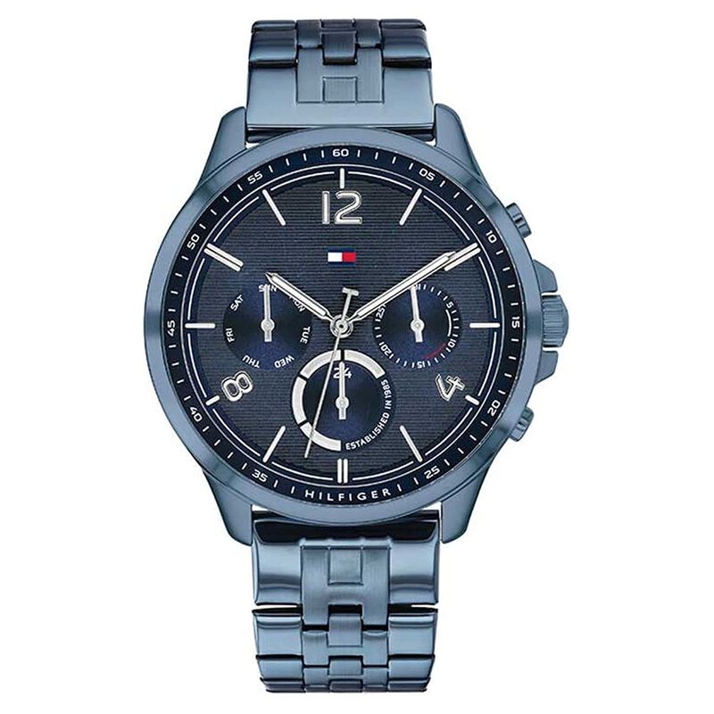 Tommy Hilfiger Blue Dial Quartz Multifunction Watch For Women