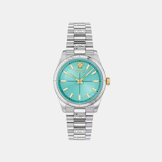 Ver.Millenium L.(Wc-0E) Women Quartz Blue Dial Analog Stainless Steel Watch VE0E00225