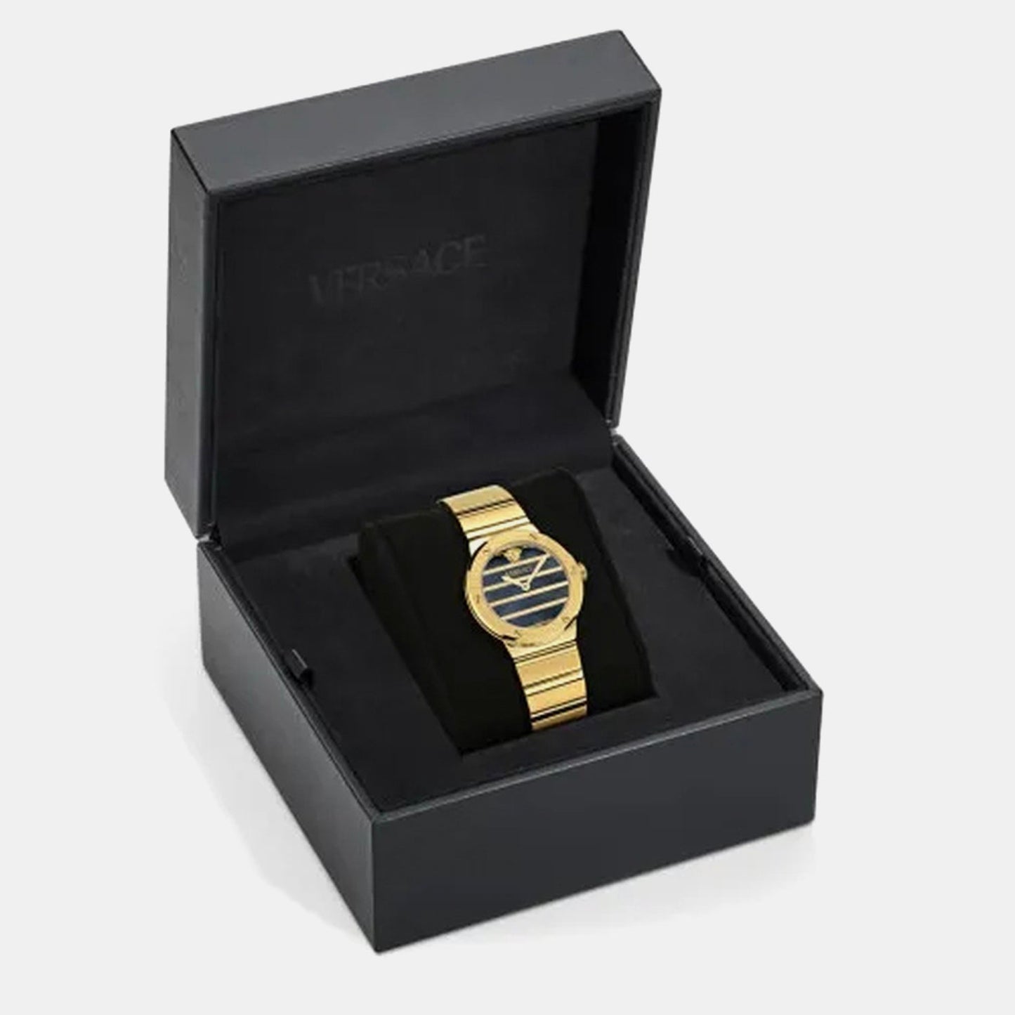 Greca Logo Pearl(Wc-0S) Women Quartz Mother Of Pearl Dial Analog Stainless Steel Watch VE0S00525