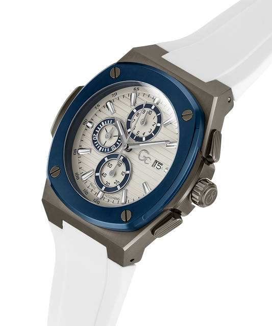 Gc Coussin Shape Chrono Silicone