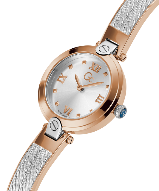 Gc Fusion Bangle Cable Small Size Metal