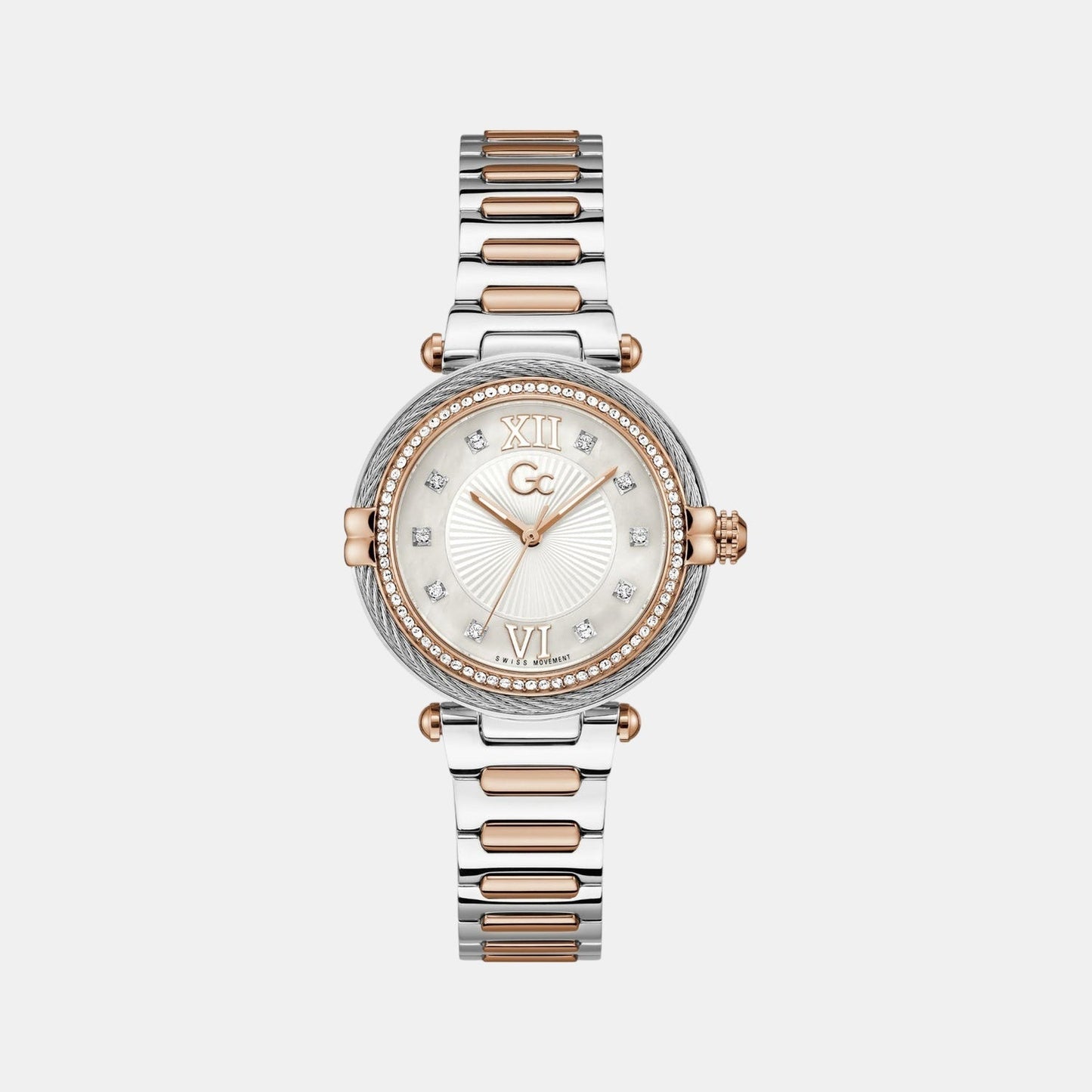 Sportchic Women Quartz White Dial Analog Stainless Steel Watch Z52001L1MF
