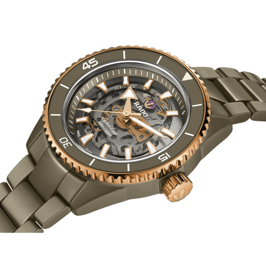 Rado Captain Cook High-Tech Ceramic Skeleton R32150162
