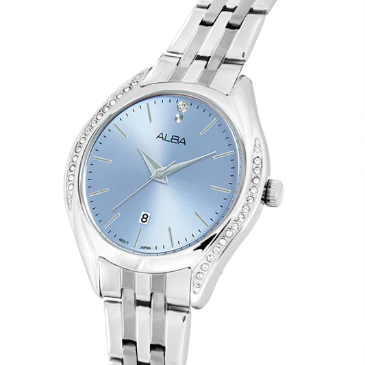 AH7BU3X1 Periwinkle Blue Ladies Watch