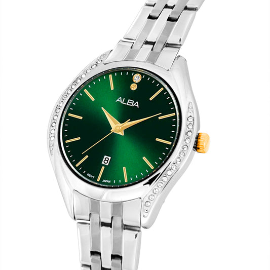 AH7BT5X1 Jade Green Ladies Watch
