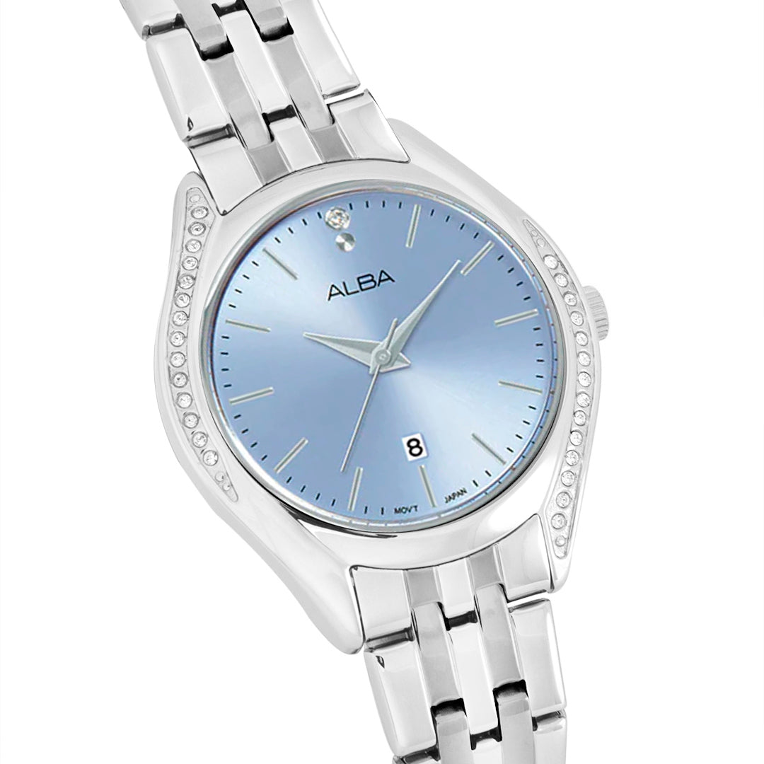 AH7BU3X1 Periwinkle Blue Ladies Watch