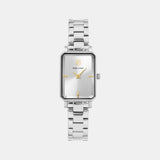Ariane Women Quartz Silver Dial Analog Stainless Steel Watch 005P621