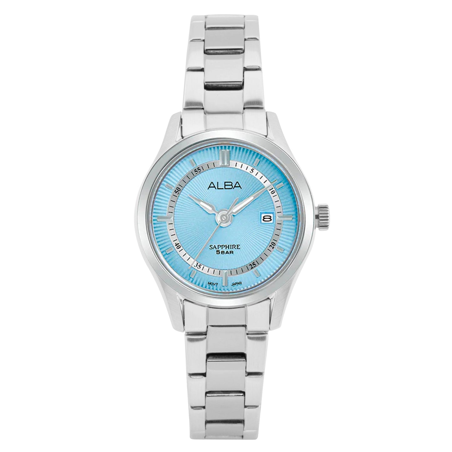 AH7BQ9X1 Aquamarine Blue Ladies Watch
