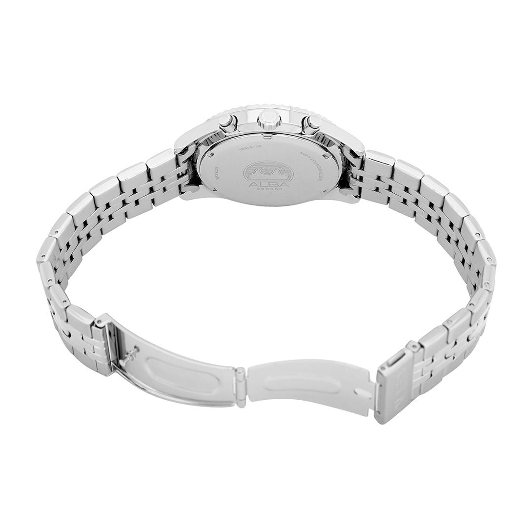 Alba AT3H15X1 Forest Green Dial Chronograph