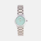 Women Quartz Green Dial Analog Metal Watch 2016A-M0117