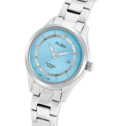 AH7BQ9X1 Aquamarine Blue Ladies Watch