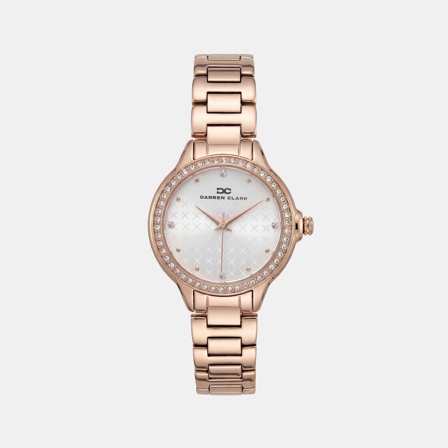 Women Quartz Silver Dial Analog Metal Watch 2015C-M0303
