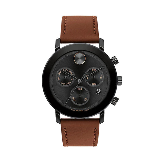 Movado BOLD Evolution Ion-Plated Stainless Steel Men's Watch 3600884