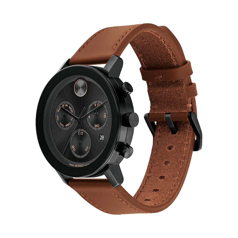 Movado BOLD Evolution Ion-Plated Stainless Steel Men's Watch 3600884