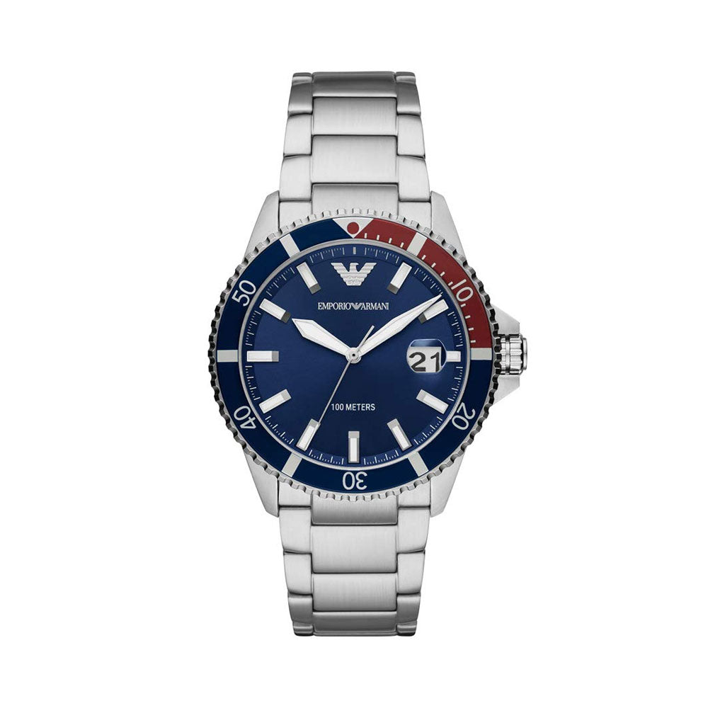 Emporio Armani Analog Blue Dial Men's Watch-AR11339