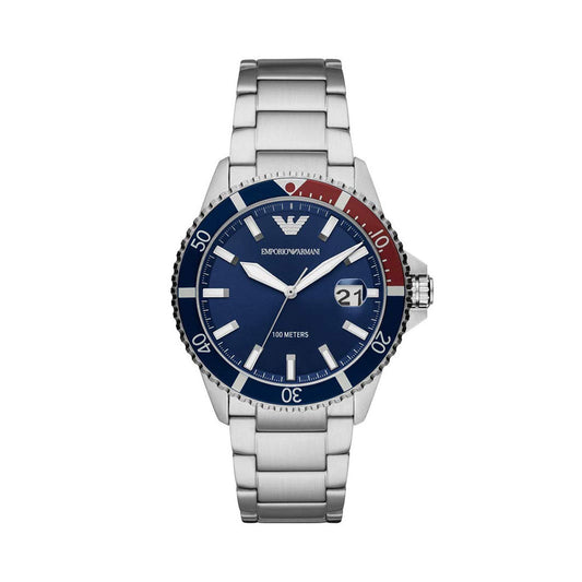 Emporio Armani Analog Blue Dial Men's Watch-AR11339