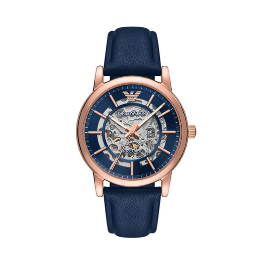 Emporio Armani Luigi Meccanico Analog Blue Dial Men's Watch-AR60050