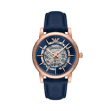 Emporio Armani Luigi Meccanico Analog Blue Dial Men's Watch-AR60050