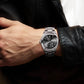 1911 Men Quartz Grey Dial Analog Stainless Steel Watch 1216583