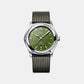 1911 Men Quartz Green Dial Analog Stainless Steel Watch 1216584