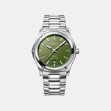 1911 Men Quartz Green Dial Analog Stainless Steel Watch 1216584