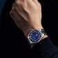 1911 Men Automatic Blue Dial Analog Stainless Steel Watch 1216587