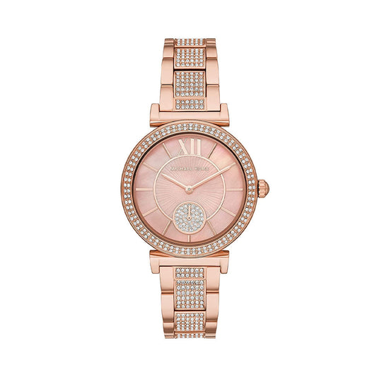 Michael Kors Abbey Analog Pink Dial Women's Watch-MK4617