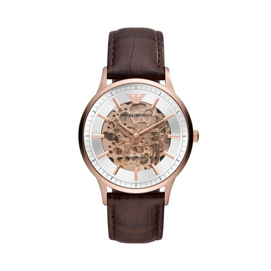 Emporio Armani Analog Silver Dial Men's Watch-AR60039