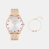 Elliot Women Quartz Silver Dial Analog Stainless Steel Watch 14000127