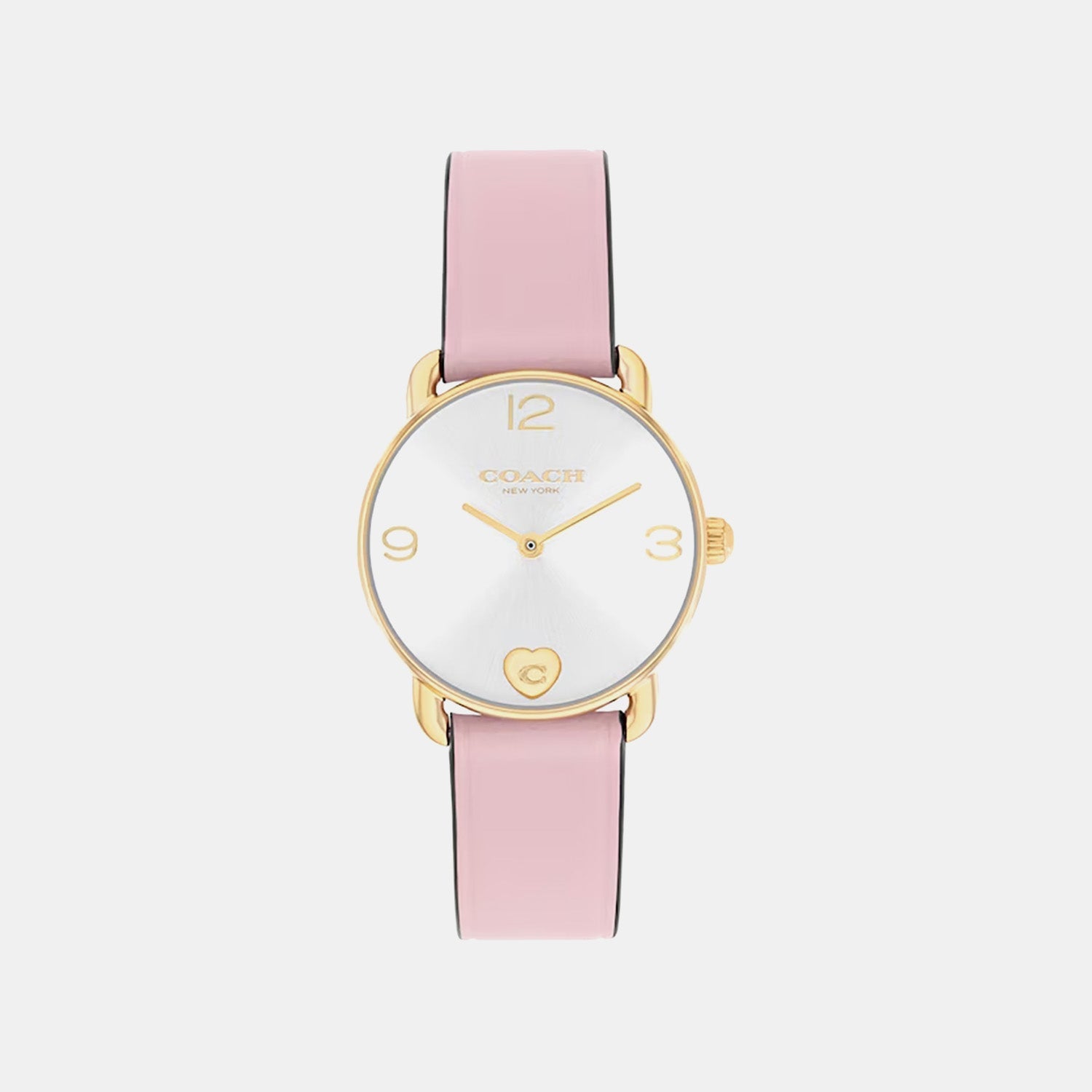 Elliot Women Quartz Silver Dial Analog Leather Watch 14000137