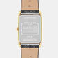 Men Quartz Black Dial Analog Leather Watch 14400045