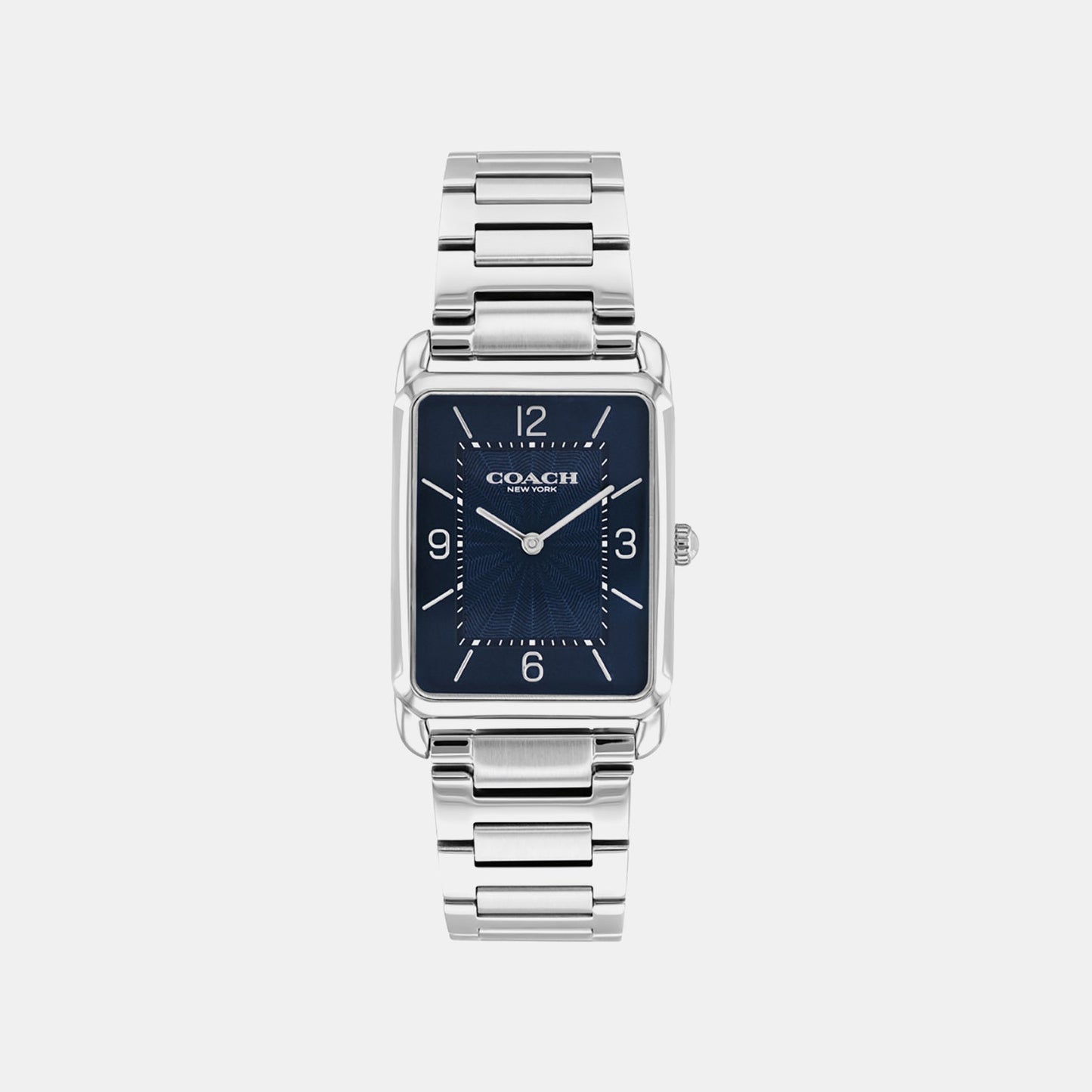 Men Quartz Blue Dial Analog Stainless Steel Watch 14400046