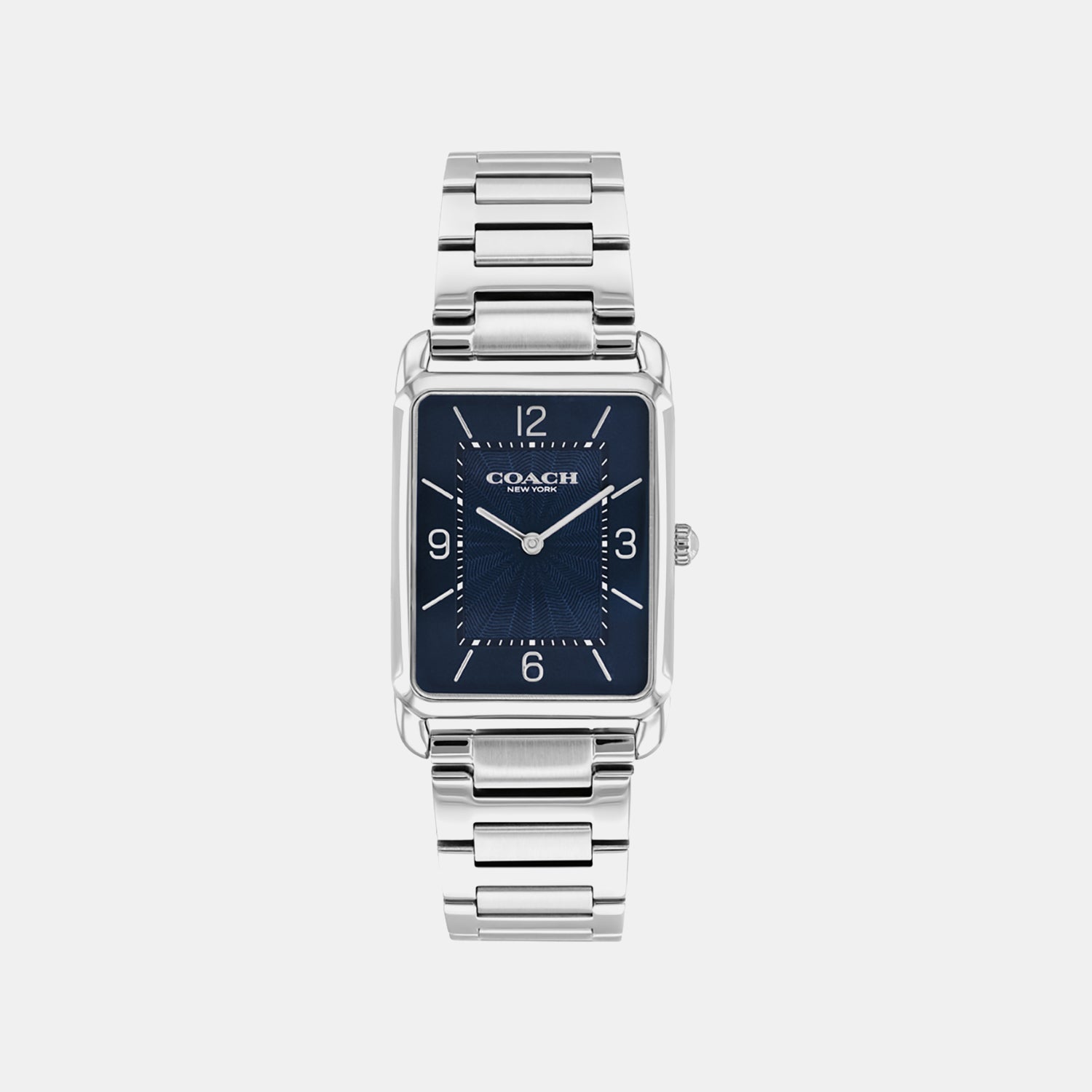 Men Quartz Blue Dial Analog Stainless Steel Watch 14400046