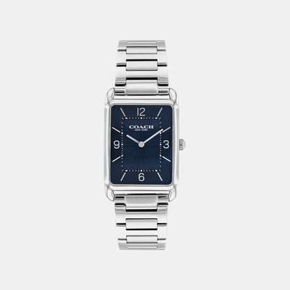Men Quartz Blue Dial Analog Stainless Steel Watch 14400046