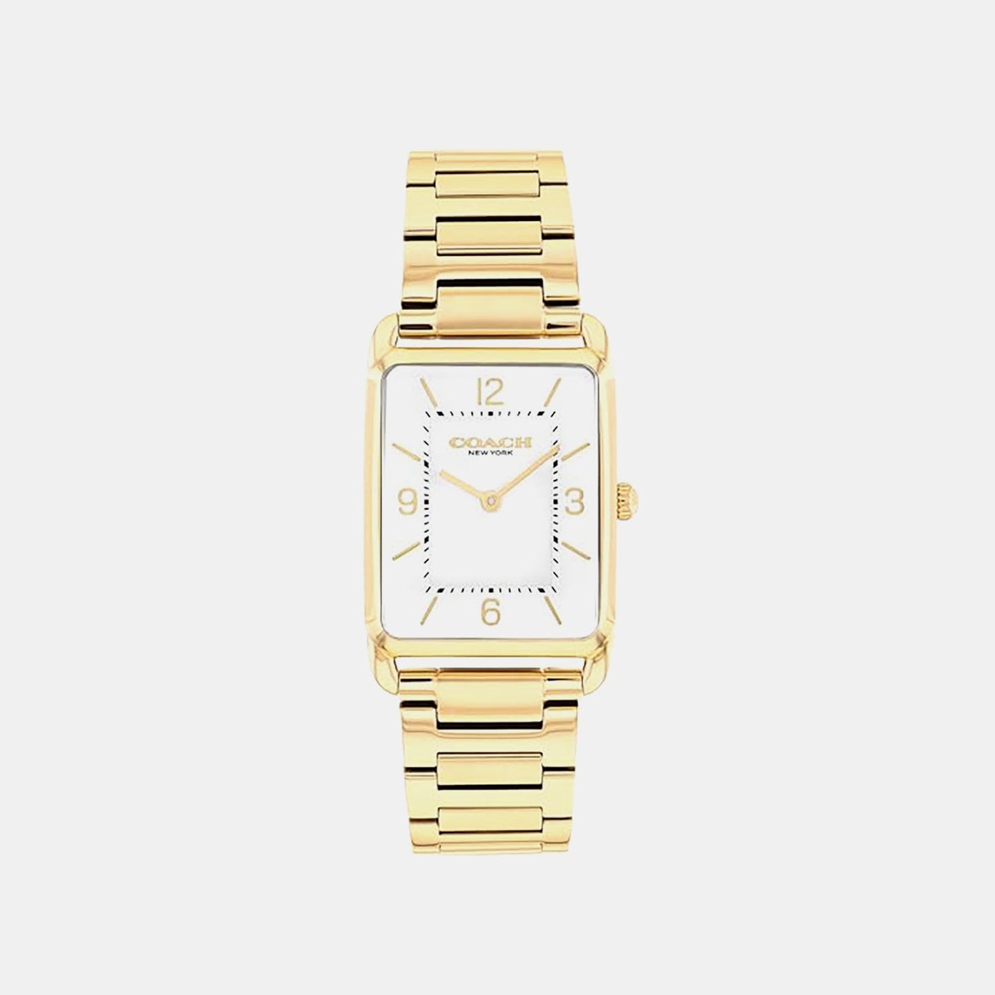 Elliot Unisex Quartz Silver Dial Analog Stainless Steel Watch 14400048