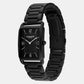 Elliot Unisex Quartz Black Dial Analog Stainless Steel Watch 14400049