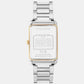 Unisex Quartz Black Dial Analog Stainless Steel Watch 14400050