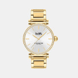Madison Women Quartz Silver Dial Analog Stainless Steel Watch 14503578