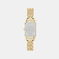 Cadie Women Quartz White Dial Analog Stainless Steel Watch 14504036