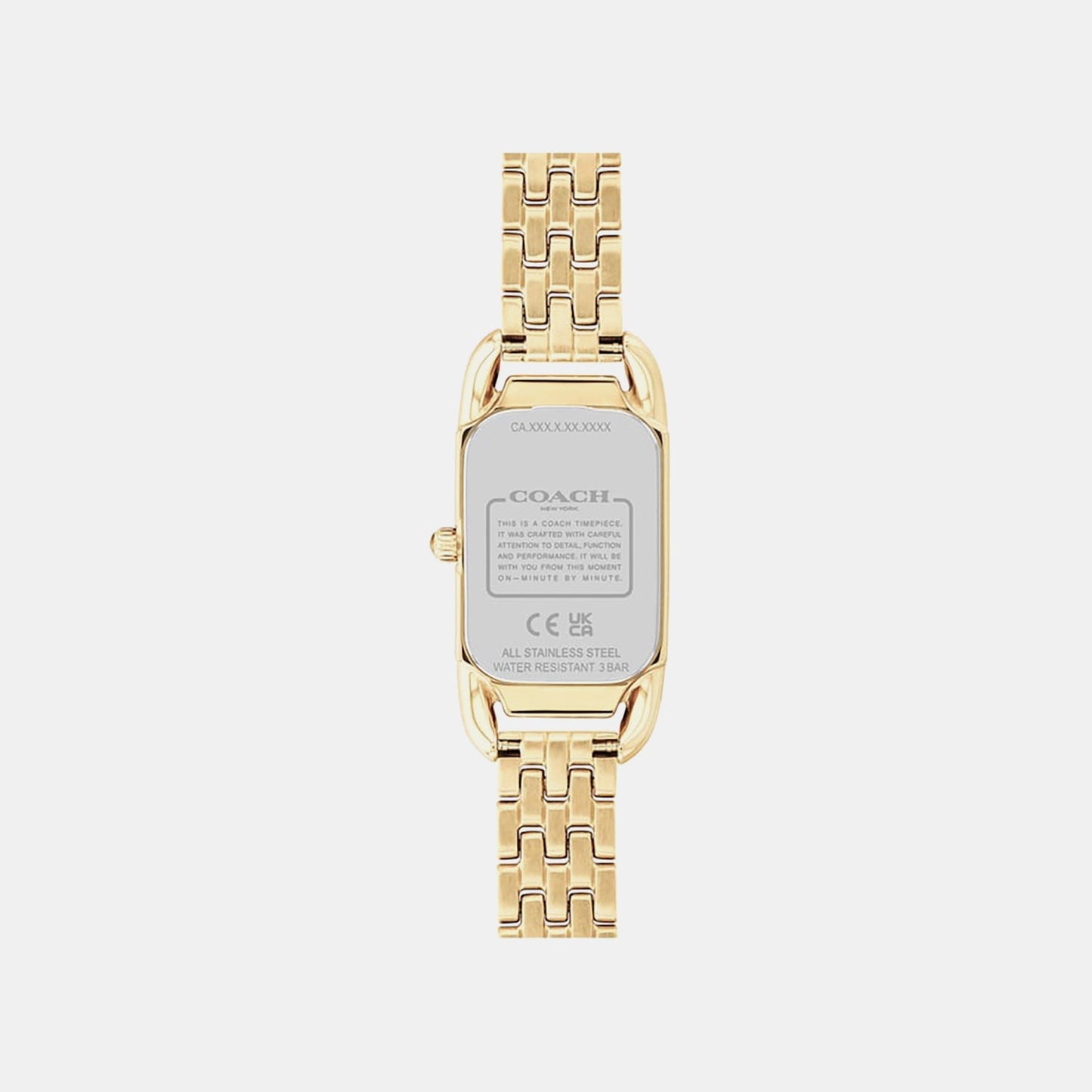 Cadie Women Quartz White Dial Analog Stainless Steel Watch 14504036
