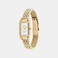 Cadie Women Quartz White Dial Analog Stainless Steel Watch 14504036