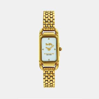 Cadie Women Quartz White Dial Analog Stainless Steel Watch 14504036