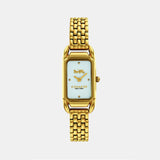 Cadie Women Quartz White Dial Analog Stainless Steel Watch 14504036