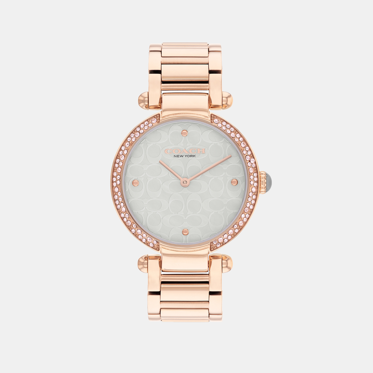 Cary Women Quartz Grey Dial Analog Stainless Steel Watch 14504184