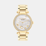 Cary Women Quartz Mother Of Pearl Dial Analog Stainless Steel Watch 14504265