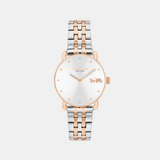 Elliot Women Quartz Silver Dial Analog Stainless Steel Watch 14504304