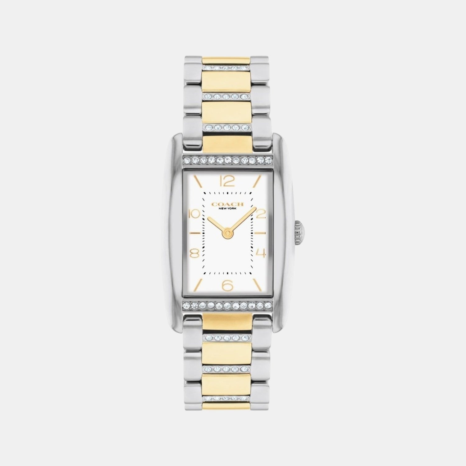 Reese Women Quartz White Dial Analog Stainless Steel Watch 14504318