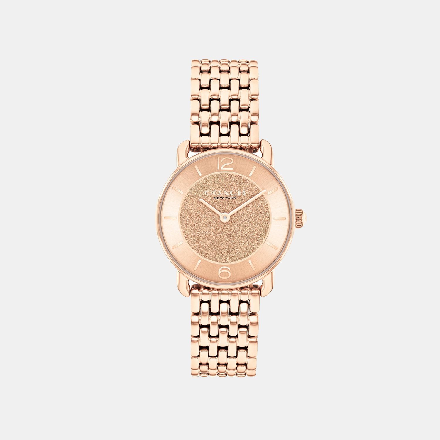 Elliot Women Quartz Pink Dial Analog Stainless Steel Watch 14504371