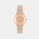 Elliot Women Quartz Pink Dial Analog Stainless Steel Watch 14504371